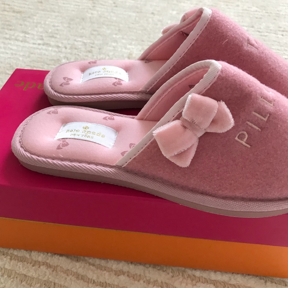 NWT Kate Spade “Pillow Talk” Barrone slippers - Picture 8 of 8